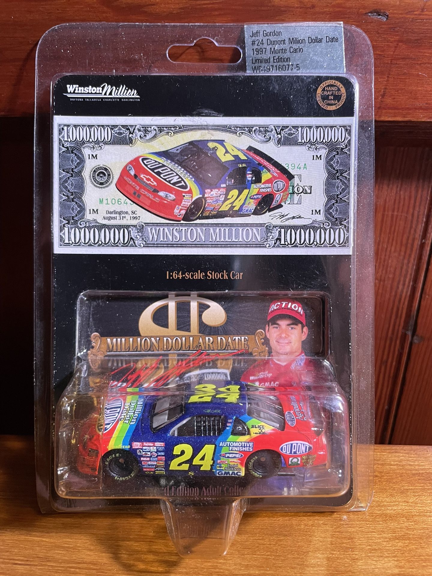 Jeff Gordon 1997 #24 DuPont Wonton Million Dollar