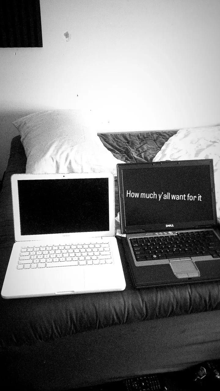 2 Laptop Need Fixing Old MacBook And A Hp