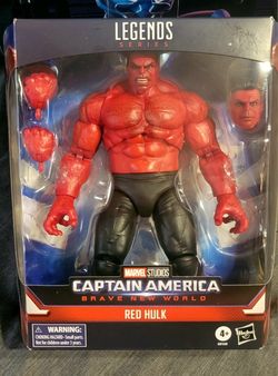 Marvel Legends Red Hulk Captain America 