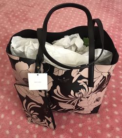 Kate Spade Floral Mya Reversible Tote 