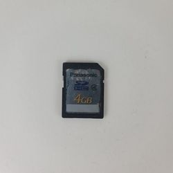 Panasonic 4GB SD SDHC Class 4 Memory Card 