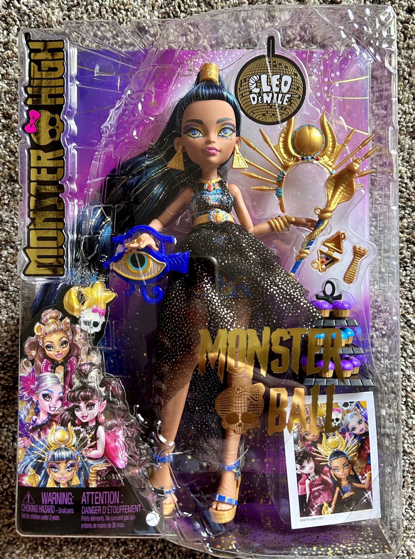 MONSTER HIGH Monster Ball CLEO DE NILE Doll 2023 NEW!