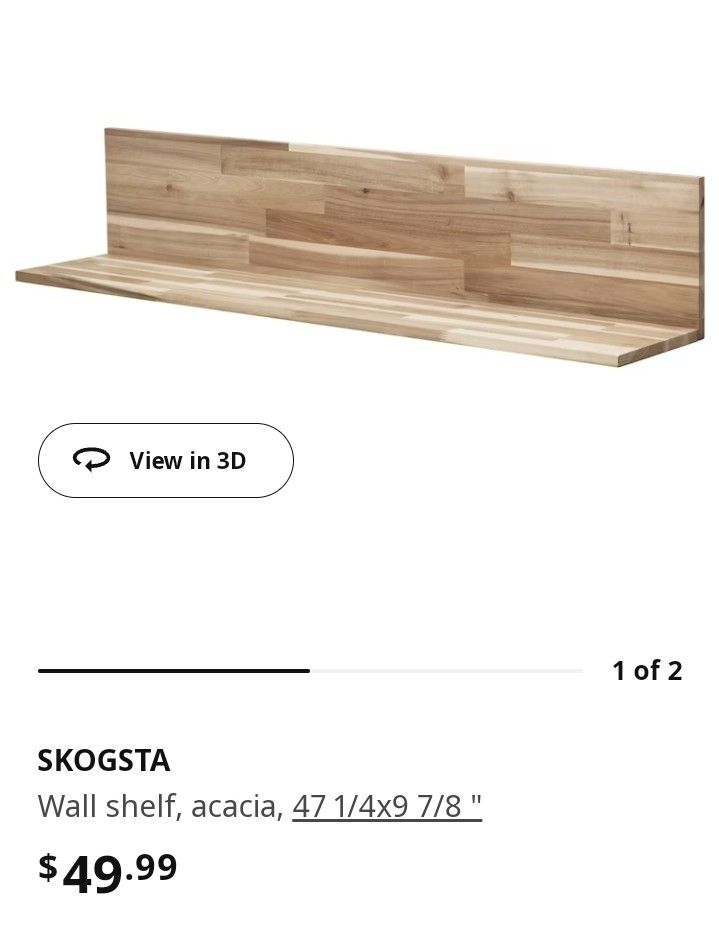 Ikea SKOGSTA for Sale in Brooklyn, NY - OfferUp