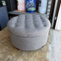 Gray Ottoman