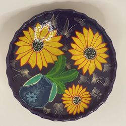 Vintage Sunflower Bowl