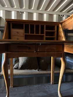 Vintage secretary desk