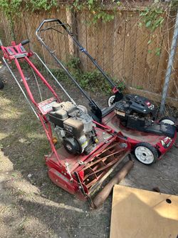 Lawnmowers $40 for both