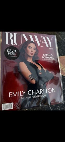 (Rare/Authentic) Limited Edition “The Devil Wears Prada 2” Runway Magazine (Unopened, in cellophane) Includes “Gird Your Loins” Collector’s Pin