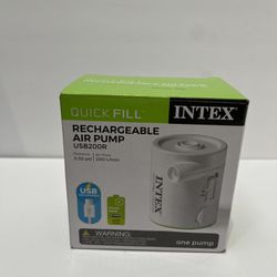 Intex QUICK FILL® RECHARGEABLE AIR PUMP USB200R
