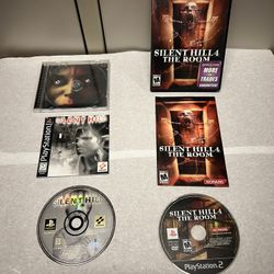 Silent Hill 1 4 The Room CIB PS1 PS2 PlayStation 1 2 Tested F Fatal Frame Siren