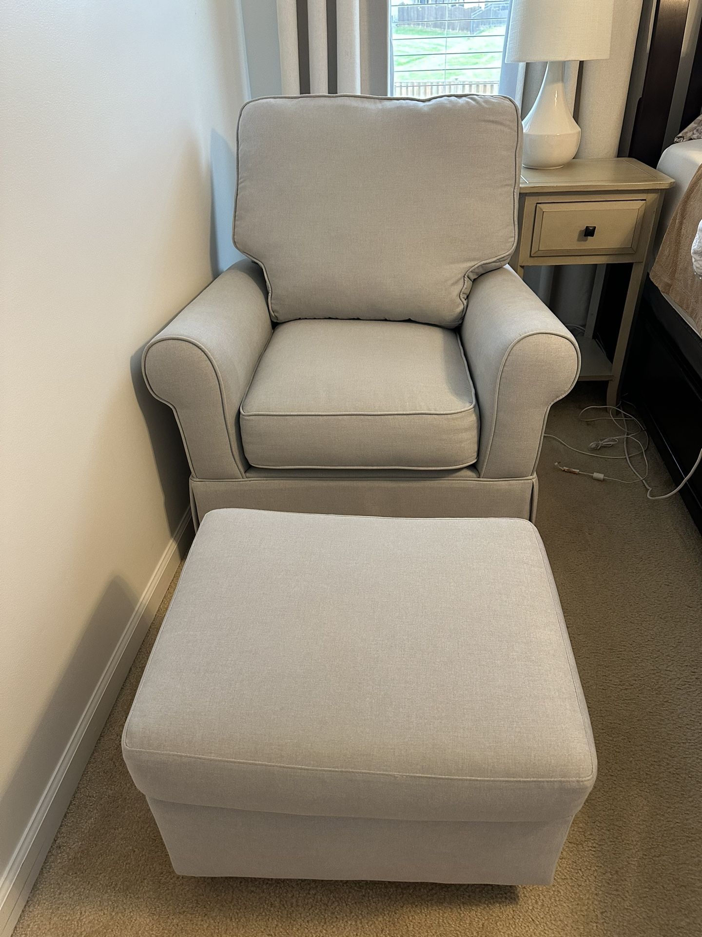 Pottery Barn Kids Glider & Ottoman