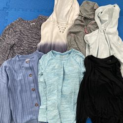 Size 10-12 Girls Fall/Winter Tops