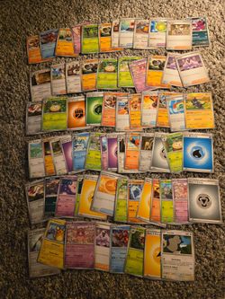68 Pokemon Cards Perfect Order