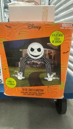 Jack skellington inflatable