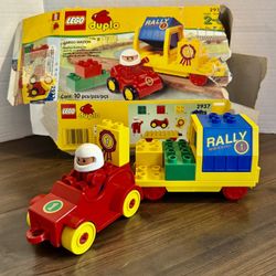 Duplo Lego 2937 Supplementary Wagon - Rally 