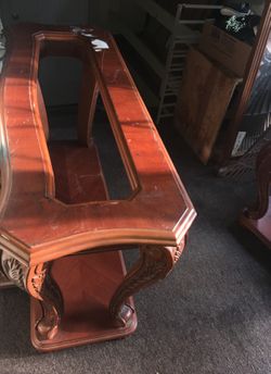 Asking $50 for china table and two tables $20-25