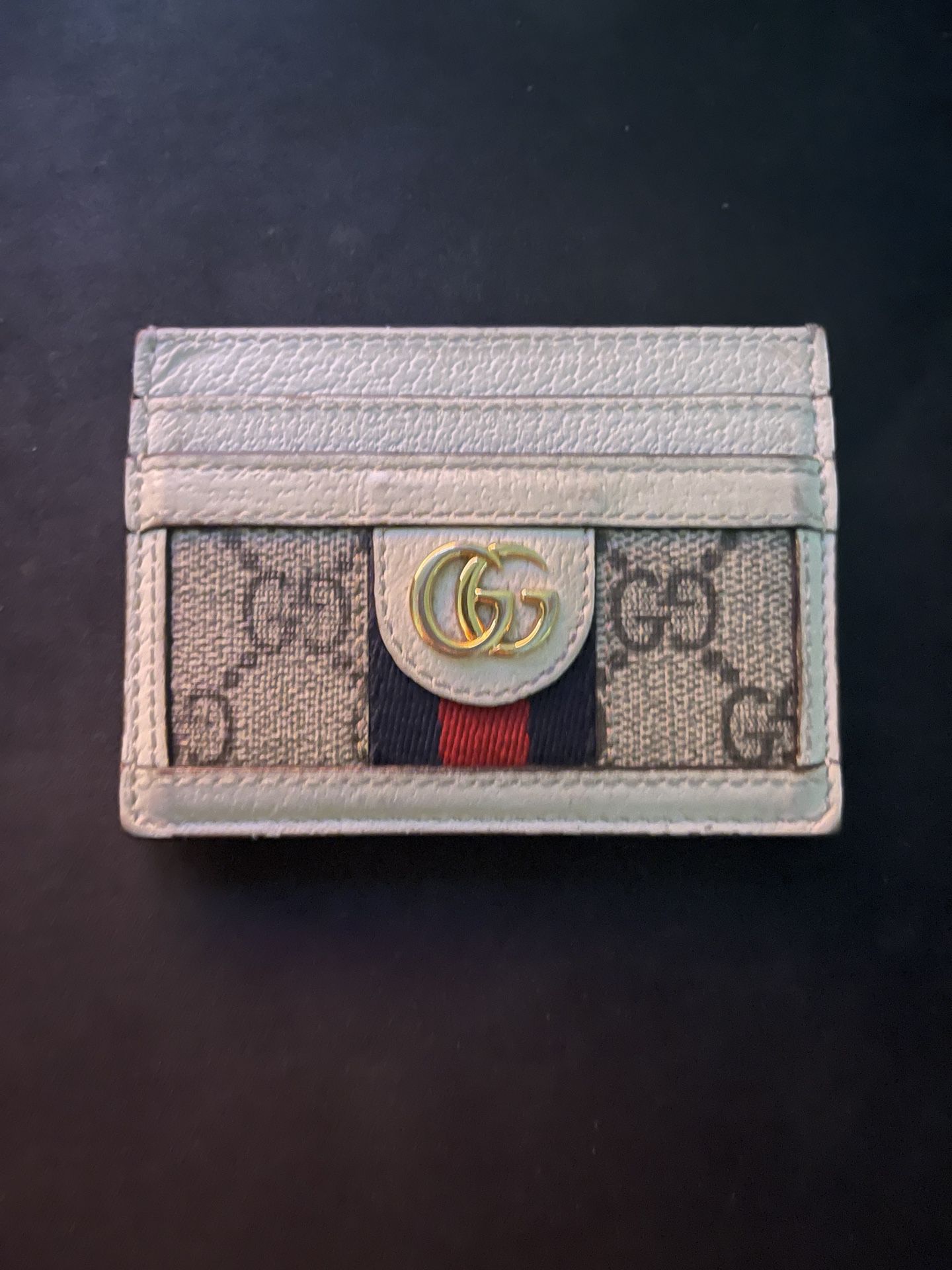 Gucci Women's Ophidia Keychain - White - Wallets