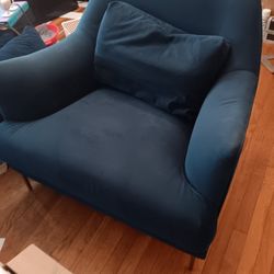 Blue Lounge Chair