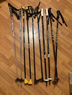 Ski Skiing Poles 105 Cm, 42”, 42 Inches.