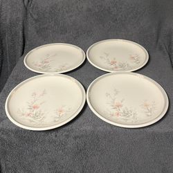 Vintage Deerfield by Noritake Dinner Plate 10.5 in Set of 4. RETIRED PATTERN.