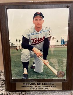 Harmon Killebrew Signed Memorabilia