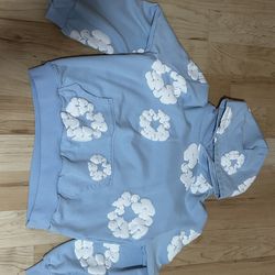 Light blue Denim Tears hoodie