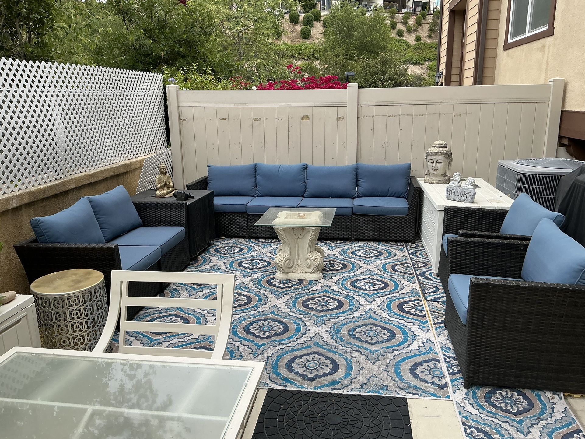Outdoor Patio 7 Seater 