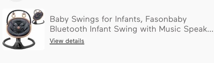 infant swing