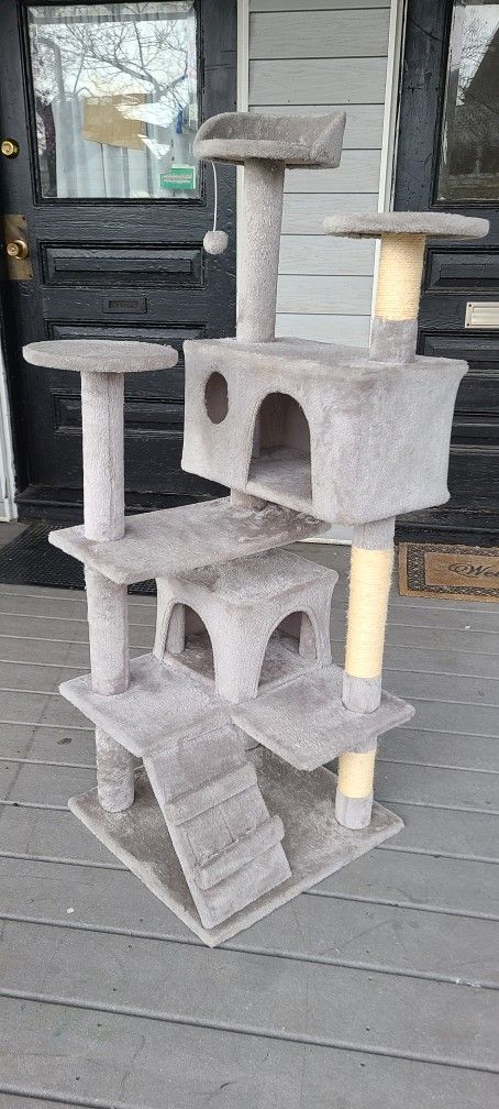 CAT TREE TOWER & CAT BED 