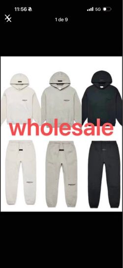 Fear of God Essentials Hoodie & Sweatpants Set ….DM/ for price in wholesale
