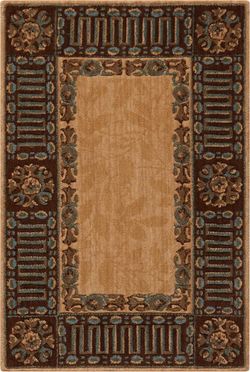 Nourison Rug Pure Wool Area Rug Vallencierre VA27 5'3"x8'3"