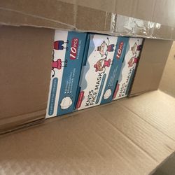 Kids Face Masks  $1 A Box Of 10 