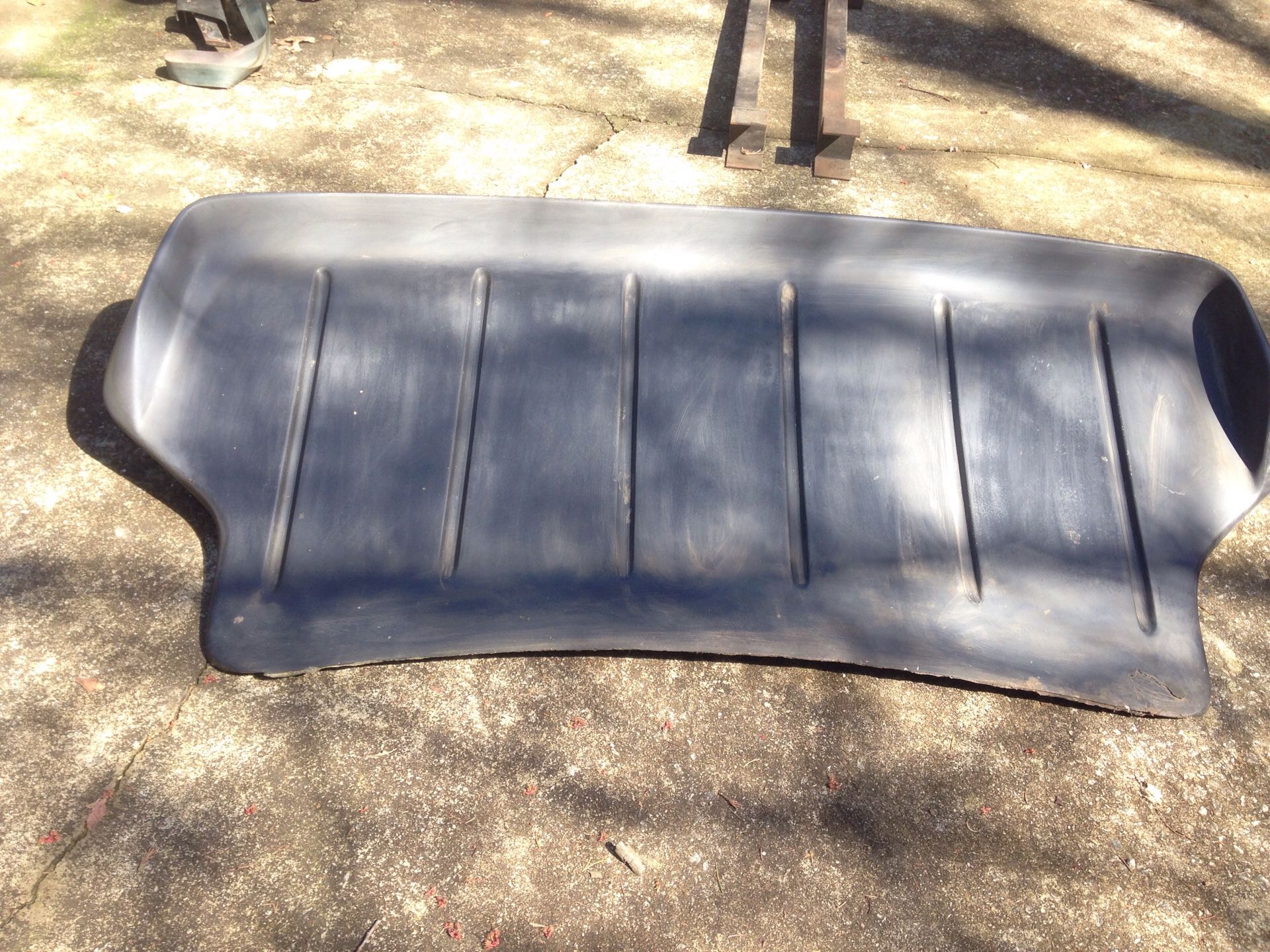 Fiberglass whale tail