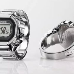  Casio Watch 50th Anniversary Casio Ring Watch - (CRW001-1) -