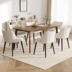 Juego De 6 Sillas Para Comedor 