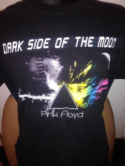 Pink Floyd Dark Side of the Moon black tee shirt