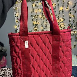 Victoria's Secret Quilted Tote Bag
