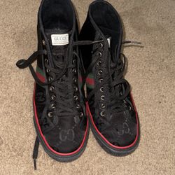 MEN'S GUCCI OFF THE GRID HIGH TOP SNEAKER