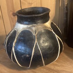 Antique Tarahumara Mexico Water Pot Pottery Large 