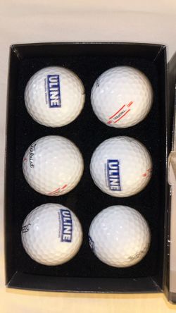 ULINE Golf Balls with Tees Set
