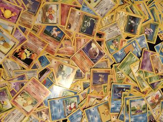 Vintage Pokémon cards base fossil team rocket and more
