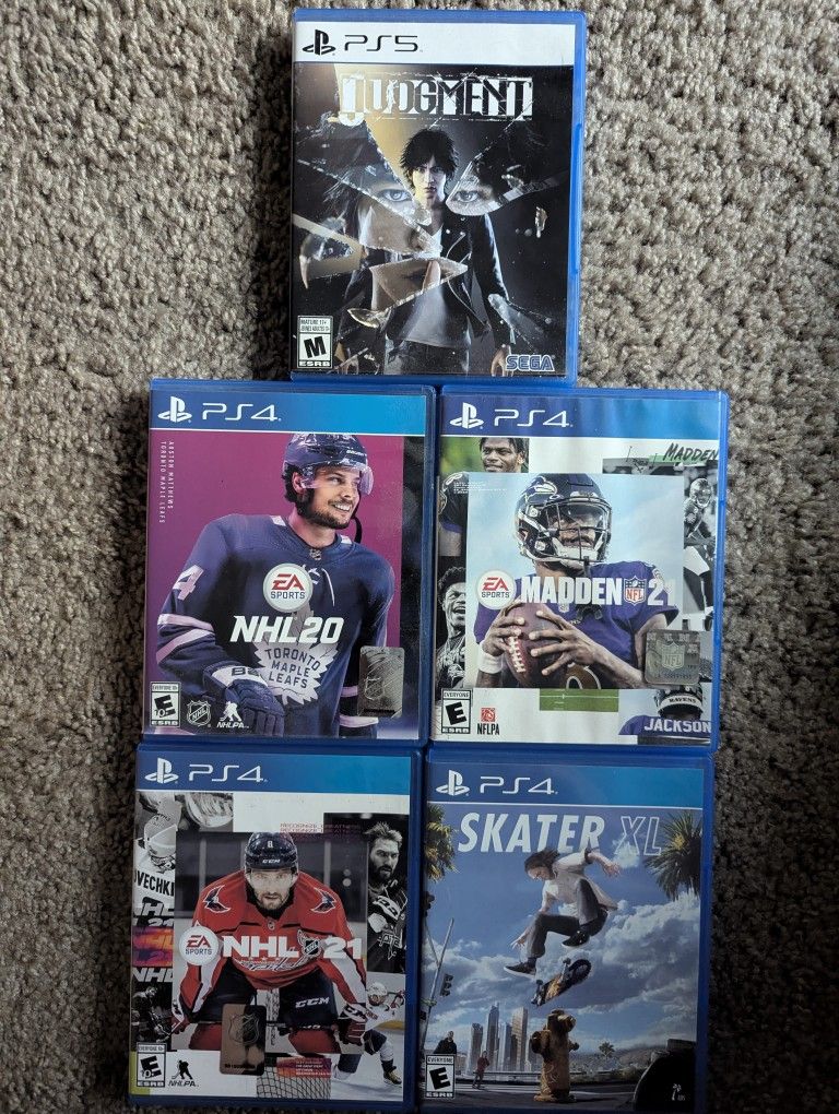 Games Ps4 and Ps5