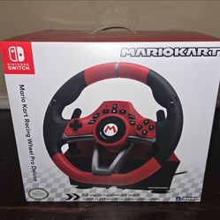 HORI - Nintendo Switch Mario Kart Racing Wheel Pro Deluxe Officially Licensed