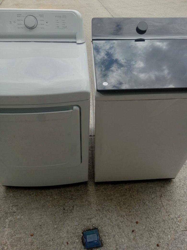 Brand New LG Washer And Dryer For Low Price Working Well 