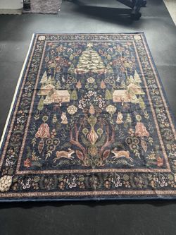 Ruggable washable holiday rug