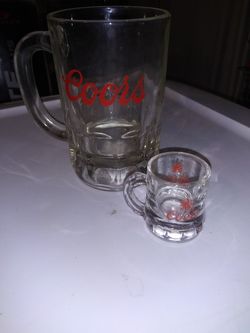 Coors Mug & Mini Mug Set