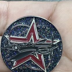 Fitted Hat Astros Aviator Pin  