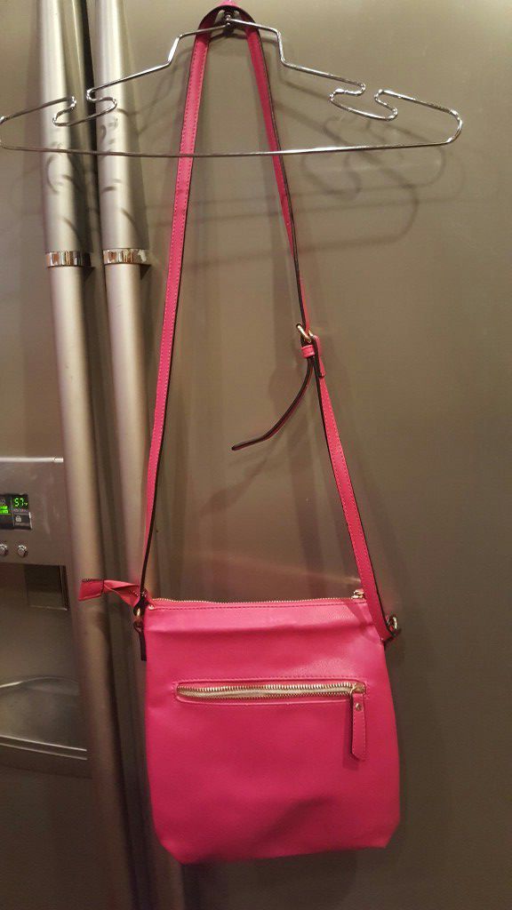 Charming Charlie hot pink purse