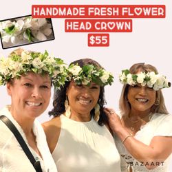 Head Crowns (fresh Flower)