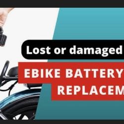 Replace Lost Keys And Fix Lock On E-bike Battery